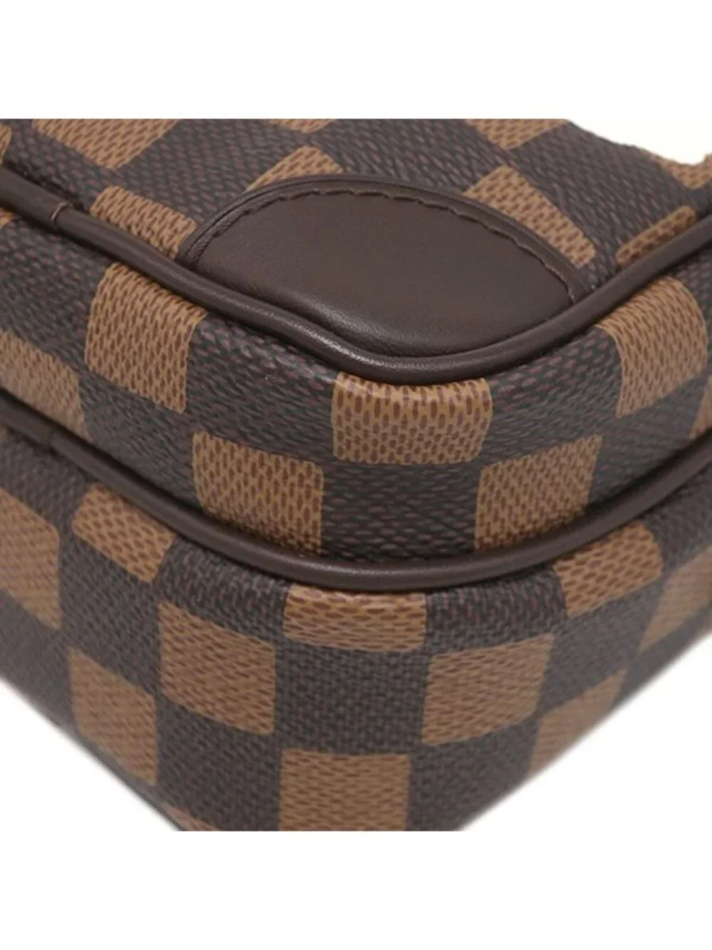 Louis Vuitton Shoulder Bag Amazon Damier Canvas Ebene Gold Pharrell Williams